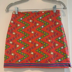 Emilio Pucci Pattern Mini Skirt